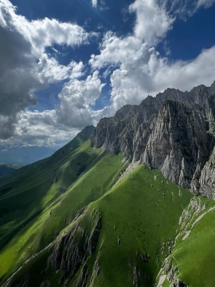 Полеты на параплане с инструктором FlyOsetiya